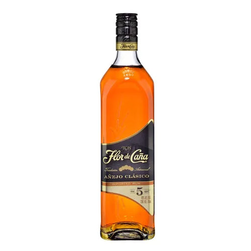 Ron FLOR DE CAÑA 5 Años Botella 1L