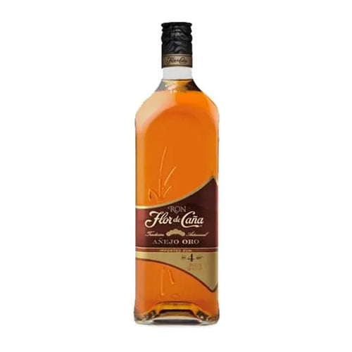 Ron FLOR DE CAÑA 4 Años Botella 1L